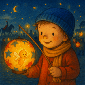 Der leuchtende St. Martins-Zug